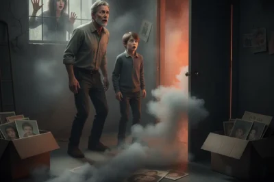 While visiting my family, my 12-year-old daughter found a secret door in my parents’ basement. “Don’t tell them,” she whispered.