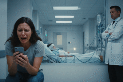 My wife called from the hospital, her voice breaking through tears: “They… they refused to operate on our son. They said his condition is too severe.”