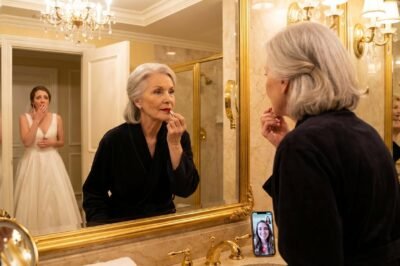 A few minutes before walking down the aisle to marry the man I loved, I hid in the bathroom, trying to steady my nerves.