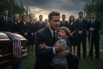 A 7-year-old begged his father to dig up his mother’s grave — when the coffin opened, what they found left everyone frozen in silence