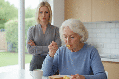 “Billionaire Came Home Ahead of Time—And Caught His Wife Treating His Mother in a Cruel,Unthinkable.