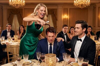 They laughed at my cheap suit, poured red wine all over me, called me worthless, never knowing I was carrying the evidence that could dismantle their wealth, reputation, and the lies they lived on.