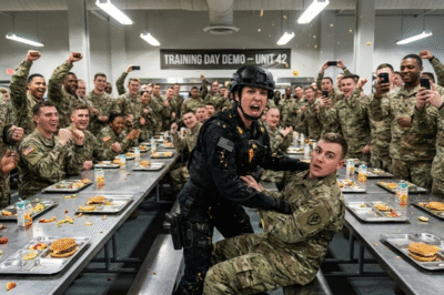 The first mistake they made was sitting down at her table like they owned it.