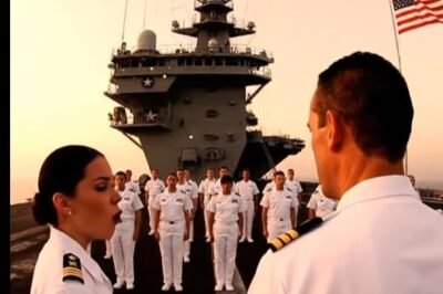 He thought it would be funny — the Admiral with his chest full of medals, testing the new “female addition” to his elite unit.