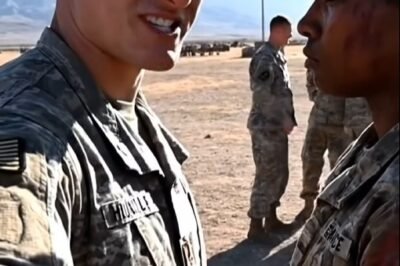 THE DAY THE LAUGHTER WENT STILL. The gate at Fort Kessler didn’t rise; it judged. High desert light flattened everything into hard edges—the razor wire, the watchtower, the faces.