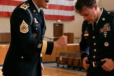 Dawn at Fort Redstone always felt like judgment. The air was thin and cold enough to bite, the kind of morning where boot leather squeaked and breath came out in pale ghosts over the grinder. Engines idled somewhere out of sight, metal clanged, NCOs barked cadence—but around me, there was a different sound entirely.  Laughter.  Not the good kind. The kind that sticks to the back of your neck.  I stood at parade rest on the edge of the formation, uniform razor-clean, medic patch stitched straight, boots reflecting a pale slice of sky. Sergeant Emily Harper on paper. “Just a medic” in everybody’s mouth. Sympathy hire. Pity slot. The one mistake Command School would quietly correct at the end of the cycle.  They didn’t whisper it, either.  “Wrong gate, Doc.” “She think this is a clinic?” “Bet she faints at the rappel tower.”  They said it loud enough to make sure it landed. And I did what medics do best: absorbed damage, kept my face neutral, bled nowhere. I’d seen men die with less noise than these lieutenants made posing in their cammies.  Then Lieutenant Derek Vaughn sauntered over, flanked by his little constellation of junior officers. Twenty-six, textbook handsome, the kind of guy who walked like the base already had his name on a building.  “Transfer, huh?” he called, making sure everyone could hear. “Let me help you out, Corpsman. This isn’t a rehab program. We don’t hand out bars for good bedside manner.”  “Sergeant Harper,” I said, eyes fixed on the horizon.  He smiled wider, like I’d just given him a prop. “Not on my deck. Here, you’re just another boot trying not to drown.”  The chuckles rolled. My pulse didn’t even tick. I’ve heard worse from men bleeding out.  The obstacle course that morning was designed to break people politely. Twenty-foot rope, mud, cargo net, a clock on the wall reminding you that gravity has no mercy. Vaughn struggled his way up, slipped, swore, muscled through, hit the bell with a grunt and a look around to make sure everyone saw his veins popping.  When they called my name, he upped the stakes:  “I’ll bet my team’s weekend pass she doesn’t make it halfway.”  Cadets laughed, relief and cruelty mixed in equal parts.  I stepped to the rope, wrapped in a clean J-hook, and climbed. No theatrics. No wasted motion. Just physics and muscle memory and a body that still remembered other ropes in other places with no safety mats underneath. I rang the bell three seconds under Vaughn’s best time, rolled straight onto the net, and didn’t stop until my boots hit dirt again.  Dead silence—for half a heartbeat.  Then Vaughn clapped, slow and mocking. “Not bad for someone whose last battlefield was a triage tent. Must be all those IV bags, huh?”  Laughter again. Louder this time. Because nothing terrifies people like realizing their little hierarchy has a crack, and nothing comforts them like pretending it doesn’t.  By dusk, the story had turned into stand-up. In the locker room, Vaughn reenacted my rope climb like a comedy bit, higher voice, exaggerated flail. His buddies howled. It would’ve been funny if it wasn’t so boring.  At the far lockers, I unlaced my boots, paying them exactly zero attention. My blouse slipped; a small, frayed patch slid out and hit the tile. Corporal Mia Reyes got to it first. She turned it over, expecting some cutesy morale patch.  What she saw instead pulled the air right out of her lungs: gray stitching, almost worn smooth, three words she’d only ever heard in half-whispered war stories and locked-door briefings.  SILVER FOX UNIT.  She handed it back like it might burn her fingers. I slid it into my pocket without blinking, shut my locker, and walked out. To them, I stayed “the medic.” To Reyes, the floor beneath Fort Redstone shifted an inch.  Two days later, it shifted for everybody.  We were packed into the briefing theater, fluorescent lights buzzing, Vaughn leaning back in his chair like the room was his living room. The projector flickered—then every screen went black.  White letters bled onto the darkness, sharp and simple:  RESTRICTED OVERRIDE – CODE: SILVER FOX  The instructor’s face went gray. Keys clacked. Access denied. Again. Denied. Again. The system wasn’t glitching. It was obeying. Somewhere, something had just pulled rank on the entire base.  My tablet vibrated once on the desk. No sender. No subject. Just four words glowing back at me:  SILVER FOX – STAND BY  My hand hovered over the glass. I didn’t open it. Didn’t need to. My stomach already knew what it meant. Some ghosts don’t stay buried. Some operations don’t stay buried with them.  The room felt too small all at once. Cadets shifted in their seats, the laughter throttled out of them. Vaughn frowned, like the punchline had gone missing. Reyes sat two rows ahead, spine locked, eyes flicking between the words on the screen and the back of my head.  She’d spent late nights digging through dusty reports and half-redacted footnotes after that patch. Dawson Ridge. A contractor that “never existed.” A mission nobody would officially name. A unit that walked into a storm and disappeared.  A call sign that shouldn’t have survived the paperwork.  The doors at the back blew open. The atmosphere changed before I even turned. Heavy boots, measured steps, the sound of authority that doesn’t need to shout. Colonel Nathan Brooks walked in like gravity answered to him—ribbons across his chest, a scar down his neck that hadn’t come from training.  He didn’t look at the screens. Didn’t look at Vaughn. He looked straight at me.  “Sergeant Harper,” he said, voice low enough that the room had to lean in to hear. “Front and center.”  I stood. Moved. The aisle felt like a tunnel. My heart was annoyingly calm.  Brooks held my eyes for a long second. Then he said it. The word the system had just screamed in ten-inch letters. The word they weren’t supposed to know.  “Good to see you on your feet, Silver Fox.”  The entire hall stopped breathing.  Vaughn’s chair creaked. Someone in the back whispered, “No way.” Reyes just stared at me like she’d finally found the missing page of a horror story.  Seven years of buried ops. One ridge nobody talks about. A file somebody at Quantico should’ve kept sealed.  And now a code name that was supposed to be dead was alive again, standing in front of two hundred future officers in a base that suddenly didn’t feel as safe as they thought.  The alarms that followed that night weren’t just about a breach on the west fence. They were about the simple, terrifying truth that had just walked out of the vault and into their classroom:  Their “sympathy hire” wasn’t an accident. She was a warning. And whatever had gone down at Dawson Ridge hadn’t finished with her yet.  👉 The night the mask slipped—and the ghost that followed me home to Fort Redstone—unfolds in the full story below.