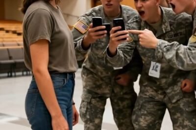 You’d think a room full of commissioned officers would know how sound carries off tile, but no—apparently the acoustics are different when they’ve decided you’re the joke of the day.