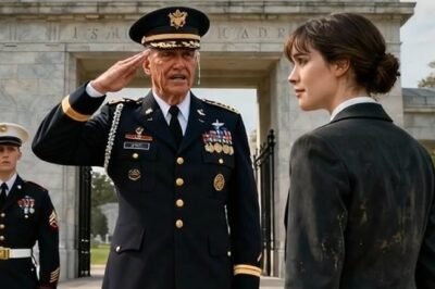 “Invitation, ma’am?” the young guard said, like the word itself was a weapon. “This is a private funeral. Four-star general. VIPs only. You’re not on the list.”