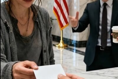 “I just need to check my balance,” she said. The billionaire laughed at her worn cardigan.