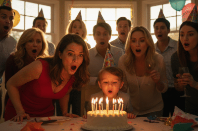 At My Husband’s Party, Our 4-Year-Old Daughter Pointed at a Woman and Innocently Said, “Mommy, I Saw Daddy and Her in the Bedroom for a Long Time…” — What Happened Next Sent Shockwaves Through the Entire Family and Left Everyone Speechless.