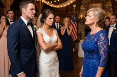 The music hadn’t even finished fading when my son’s voice cut through the ballroom like a blade.