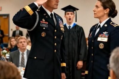 Not Mom. Not Colonel. Not even Ms. Moore. Just a generic plus-one in a pressed dress uniform no one here understood and most of them clearly didn’t want to