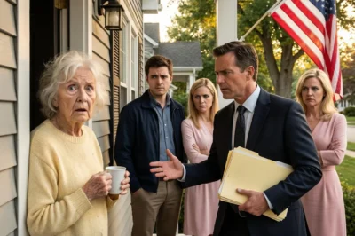 The morning he tried to turn me into his maid started like any other—except for one sound. My son’s voice. Sharp. Commanding.