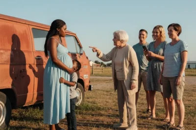 At her husband’s funeral, they handed her a rusted van — laughing as they stole the life she built. But what she found beneath the rust turned humiliation into something no one saw coming.