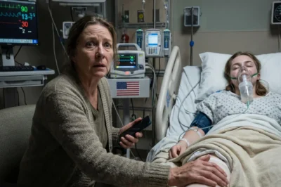 The fluorescent lights in the ICU cafeteria hummed like they knew something I didn’t.