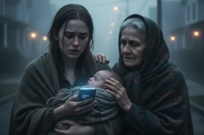 An Old Woman Grabbed My Arm and Said, ‘Don’t Go Inside—Call Your Father.’ But He’s Been Dead for 8 Years… Until Tonight.