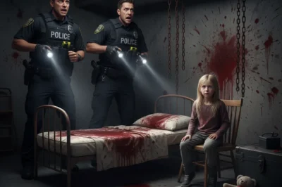 The 9-year-old girl whispered to her teacher: “I’m scared to go home! My stepfather always does this to me…” — That night, the police discovered a horrifying secret in the dark basement…