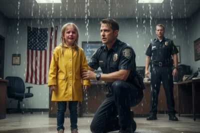 The little girl cried and ran to the police station in fear: “Please stop my dad!” — the police quickly arrived and were shocked when they saw the scene…