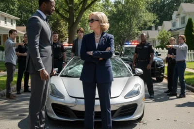A teenager stole his Black neighbor’s Lamborghini and crashed it. But when his mother — the HOA president — arrived, her reaction stunned the entire neighborhood.