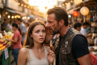 “You’re In DANGER – Pretend I’m Your Dad”, Hells Angel Whispered. What Happened Next Shocked…