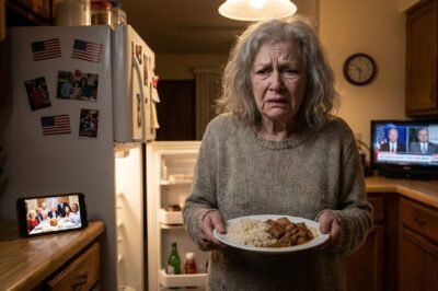 My daughter-in-law said, “Mom, make sure you finish all the leftovers in the fridge,” then she and my son took the whole family out to celebrate his promotion but deliberately left me behind