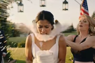 She didn’t just spill champagne.  She walked up in front of forty-three people, lifted her glass like a weapon, and aimed.