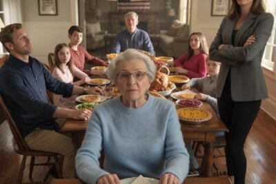 SHE TOLD THE TABLE MY LATE HUSBAND “SIGNED THE HOUSE OVER TO THEM” — AND THAT I “GET NOTHING.” I SET MY FORK DOWN, LOOKED HER DEAD IN THE EYE, AND SAID: “YOU SHOULD TELL THEM… OR SHOULD I?”