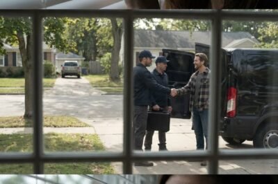 “DON’T GO… JUST TRUST ME.” My husband surprised me with a solo trip to Paris. As I stepped toward the taxi, our old gardener grabbed my wrist. An hour later, a black van arrived—and I stopped breathing.