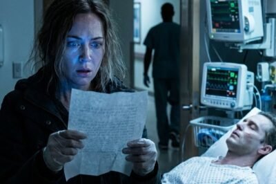 I went to the hospital every day to care for my husband after he broke his leg. Then the head nurse slipped a note into my hand. “Don’t come again. Check the camera.”