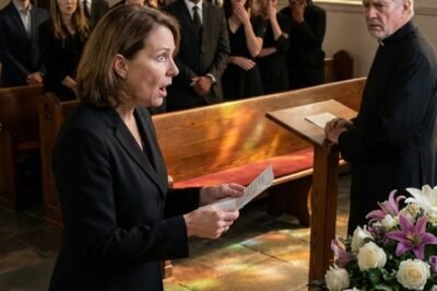 MY AUNT LEFT ME HER $89 MILLION EMPIRE — WITH ONE CONDITION. I HAD TO READ A FAMILY SECRET AT HER FUNERAL. WHEN I OPENED THE ENVELOPE, MY FATHER TURNED WHITE.