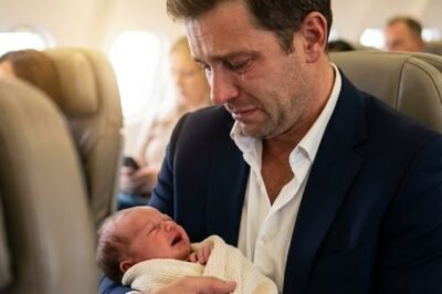 “I’LL PAY $50,000 TO ANYONE WHO CAN MAKE THIS BABY STOP CRYING.”  The words sliced through first class like a blade.