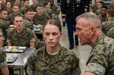 The General Hit Her in the Face — Minutes Later, Three Generals Walked In and Everything Stopped