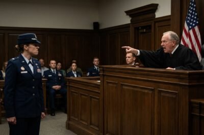 Judge Humiliates a Disabled Marine for Wearing Her Medal — Not Realizing Who Just Walked In Behind Her