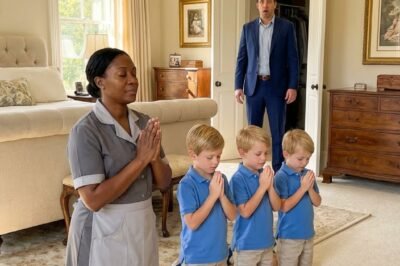 BILLIONAIRE ARRIVES UNANNOUNCED AND SEES THE MAID WITH HIS TRIPLETS — AND WHAT HE WITNESSES STOPS HIM COLD