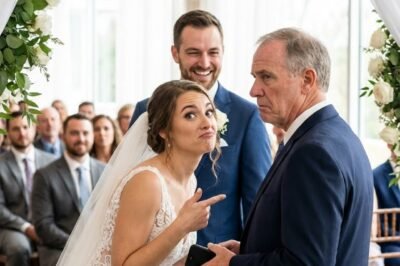 THE BRIDE TRIED TO BLACKMAIL HER FATHER-IN-LAW AT THE RECEPTION — SHE DIDN’T EXPECT THE ENVELOPE IN HIS POCKET