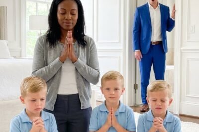 A BILLIONAIRE CAME HOME EARLY… AND WHAT HE SAW HIS MAID DOING WITH HIS TRIPLETS LEFT HIM STANDING IN THE DOORWAY— UNABLE TO SPEAK.