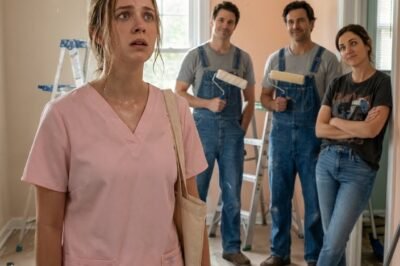 THEY PAINTED OVER MY WALLS LIKE I DIDN’T EXIST. THE NEXT MORNING, THE KNOCK ON THE DOOR MADE HER SCREAM—NOT ME.