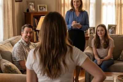 Graduation morning smelled like cut grass and possibility. The porch steps were still wet with dew, a small American flag tapping softly against the gutter while my parents stood in the driveway rehearsing their proud smiles.