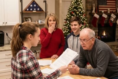 **WHILE MY GRANDPA WAS FIGHTING FOR HIS LIFE,  MY PARENTS MOVED $990,000 OUT OF MY ACCOUNT. MY SISTER SMIRKED, “WE NEED IT MORE THAN HE DOES.” AND THEN THE FRONT DOOR OPENED — AND EVERYTHING CHANGED.**