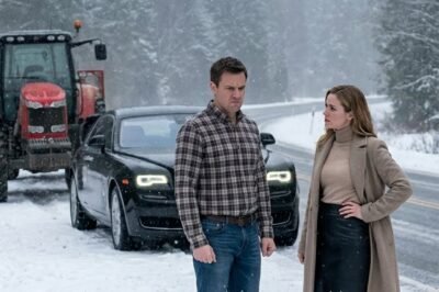 A MILLIONAIRE WOMAN BEGGED A POOR FARMER FOR HELP AFTER HER CAR DIED IN A BLIZZARD… BUT WHAT SHE SAW INSIDE HIS HOUSE MADE HER BLOOD TURN TO ICE. ❄️😱