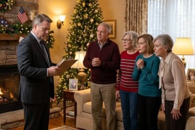 **AT CHRISTMAS DINNER, MY DAD GAVE 37 GIFTS TO OTHER KIDS… AND TOLD MY DAUGHTER, “ONLY GOOD CHILDREN GET PRESENTS — YOUR BASTARD CAN GET OUT.” FIVE MINUTES LATER, HE LEARNED WHAT HAPPENS WHEN A QUIET DAUGHTER FINALLY SAYS “ENOUGH.”**