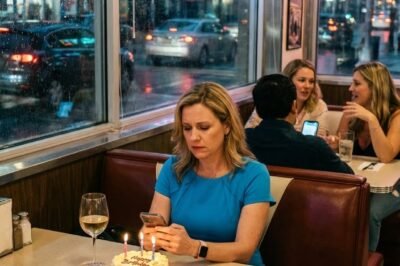 **“YOUR AGE MEANS NOTHING TO US.”  THEY SAID IT OVER PARTY MUSIC ON MY 75TH BIRTHDAY. THE NEXT MORNING, THE MONEY STOPPED — AND SO DID THEIR COMFORT.**