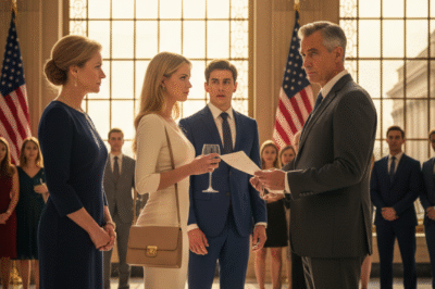 My daughter took out a $950,000 loan in my name to buy a house. At her lavish housewarming, she looked at me and asked, “How did you get here?” I simply pointed at the bailiff— …and her face drained to chalk in under a second.