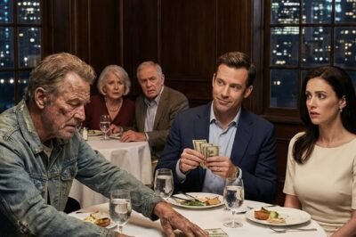 **I SHOWED UP TO MY SON-IN-LAW’S CHICAGO DINNER LOOKING LIKE A BROKE, CLUELESS DAD —  AND HE LAUGHED AT MY CRUMPLED DOLLAR BILLS, NOT KNOWING I COULD’VE BOUGHT THE ENTIRE RESTAURANT OUTRIGHT.**