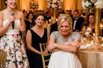 **She mocked me. The room laughed. But the groom’s next move ended the wedding.**