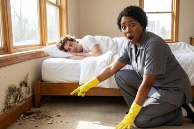 THE MILLIONAIRE WAS ALWAYS SICK… UNTIL THE CLEANING LADY SAW WHAT NO ONE ELSE DID