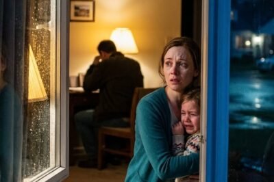 **I BROUGHT MY DAUGHTER TO SURPRISE MY HUSBAND.  THE OPEN DOOR WARNED US BEFORE THE HOUSE DID.**