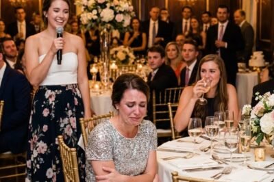MY SISTER USED HER WEDDING TO HUMILIATE ME— MY MOM LED THE LAUGHTER. THEN THE GROOM STOOD UP… AND THE ROOM STOPPED BREATHING.