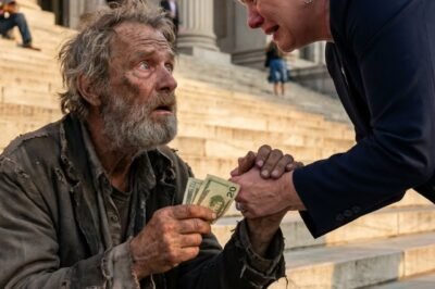 “DON’T GO HOME TONIGHT.”  That’s what the old homeless man said as he held my hand—his fingers cold, his grip steady, his eyes suddenly clear in a way that made my stomach drop.