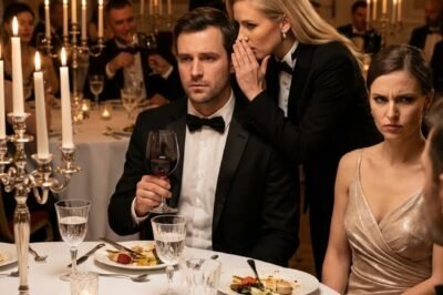 “THERE ARE DRUGS IN YOUR DRINK,” THE WAITRESS WHISPERED — AND THE BILLIONAIRE FINALLY SAW THE WOMAN ACROSS FROM HIM CLEARLY
